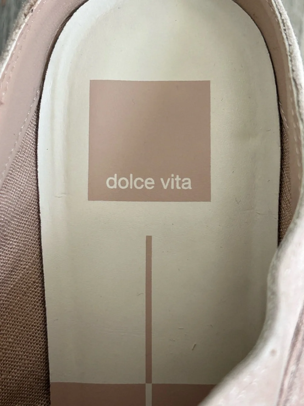Dolce Vita Lars Leather Mule in Dune Suede Western Size 9.5 - Picture 10 of 12